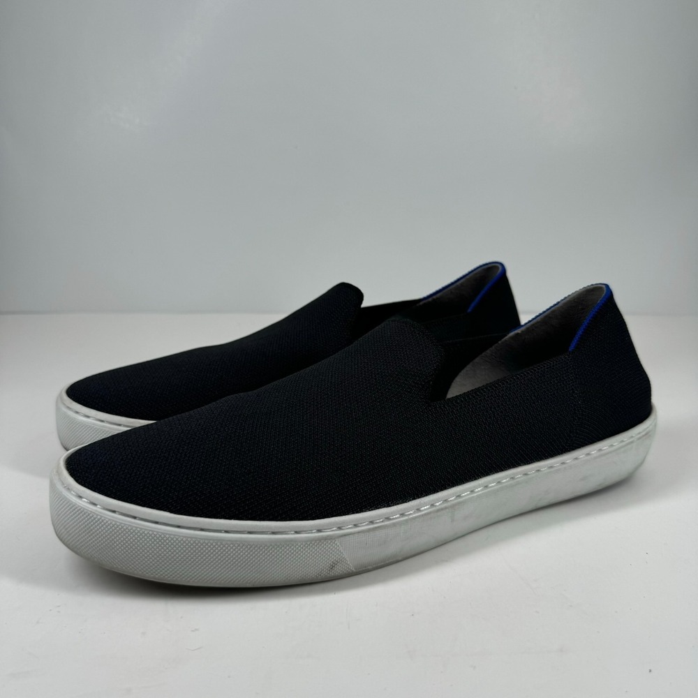 Rothy's The Original Women's US 11 Black Knit Comfort Casual Slip-On Sneaker